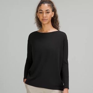 Lululemon back in action long sleeve tshirt